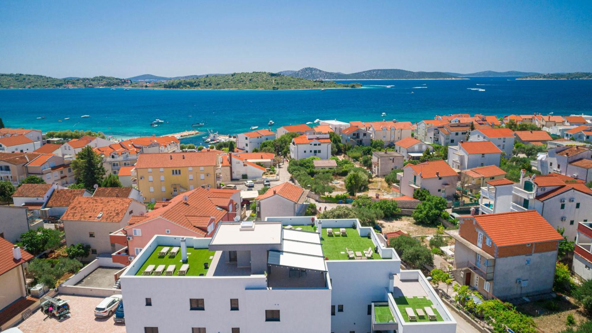 Apartments Okit Vodice Exteriör bild