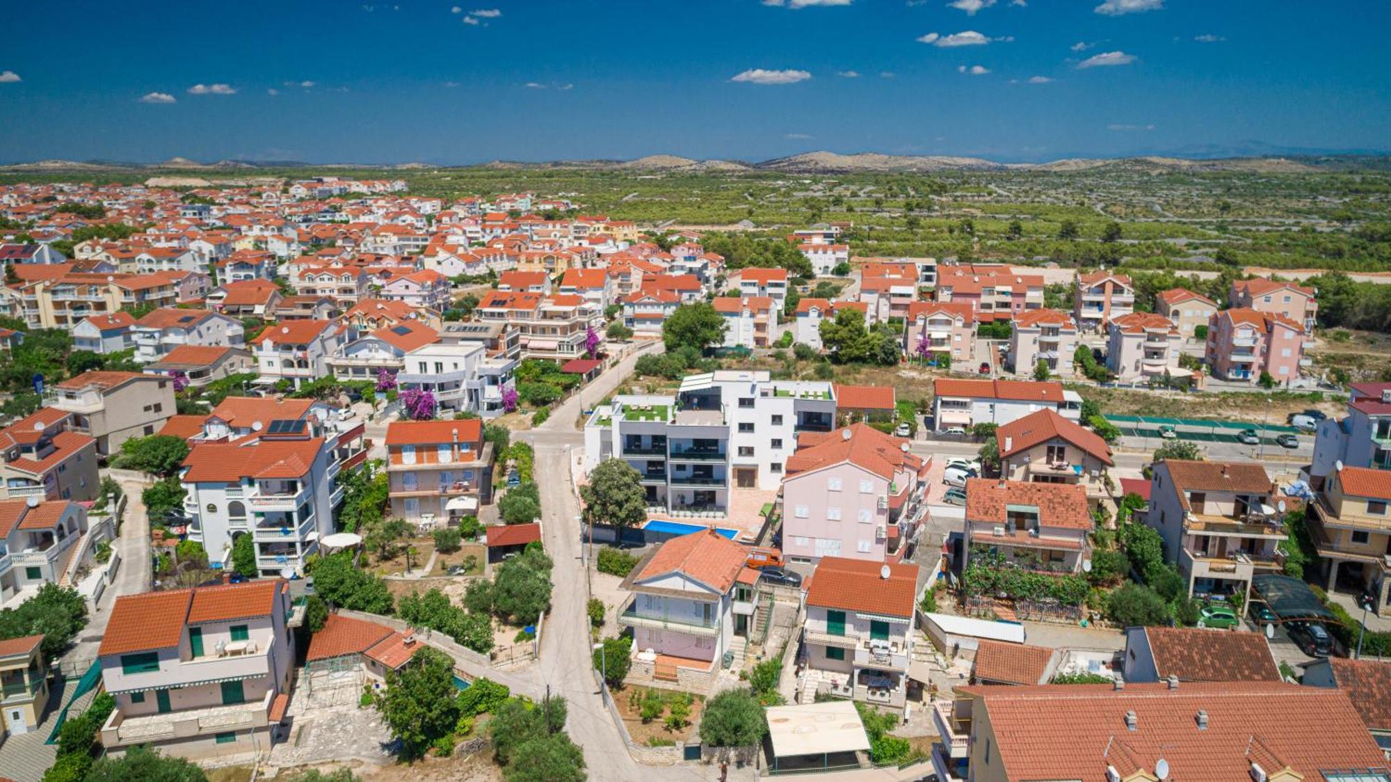 Apartments Okit Vodice Exteriör bild